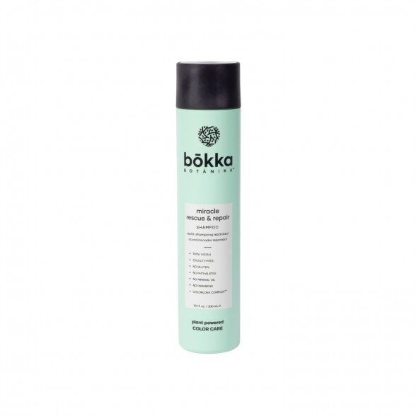 BOKKA BOTANIKA Miracle Rescue & Repair šampūnas, 300 ml