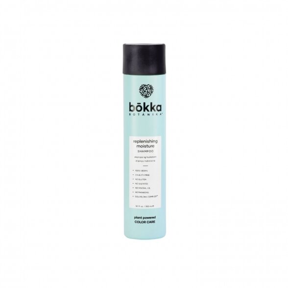 BOKKA BOTANIKA Replenishing Moisture šampūnas, 300 ml.